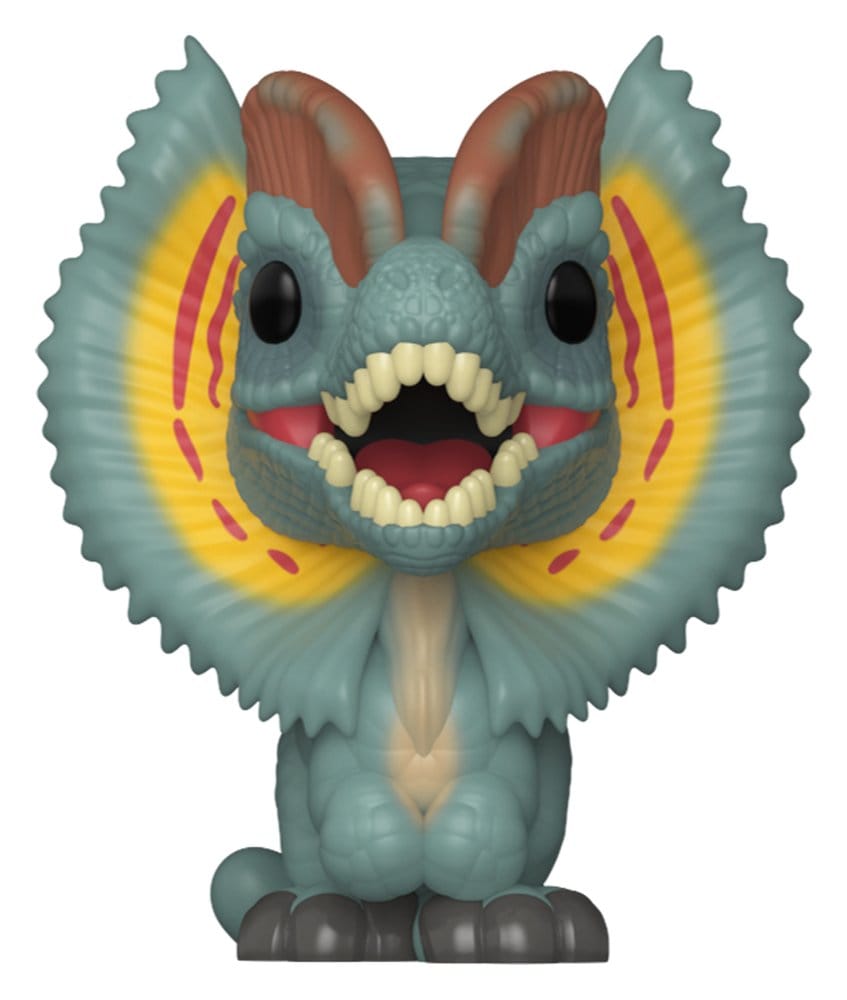 Jurassic Park Bitty POP! Figur 2-Pack Tyrannosaurus Fossil & Dilophosaurus 2 cm
