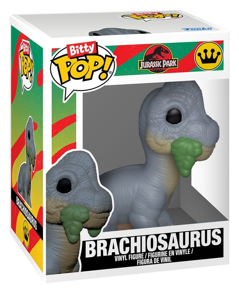 Jurassic Park Bitty POP! Figur 2-Pack Velociraptor & Brachiosaurus 2 cm