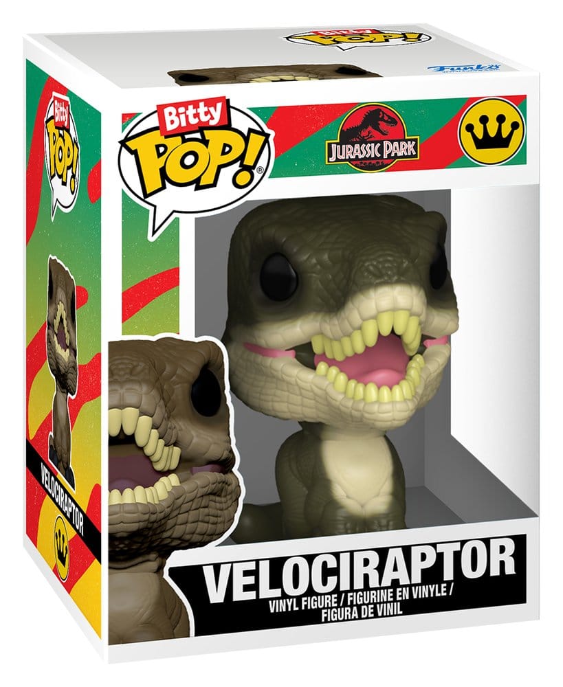 Jurassic Park Bitty POP! Figur 2-Pack Velociraptor & Brachiosaurus 2 cm