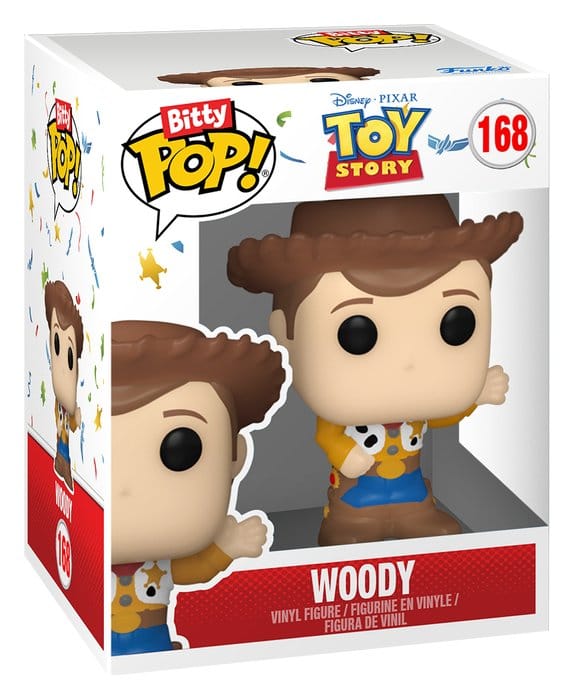 Toy Story Bitty POP! Figurer 2-Pack Woody & Buzz Lightyear 2 cm