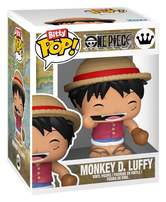 One Piece Bitty POP! Figurer 2-Pack Monkey D. Luffy & Nami 2 cm