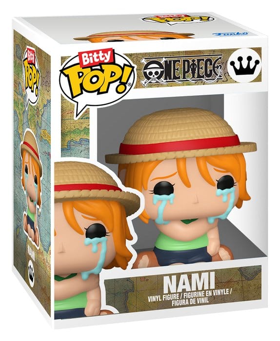 One Piece Bitty POP! Figurer 2-Pack Monkey D. Luffy & Nami 2 cm