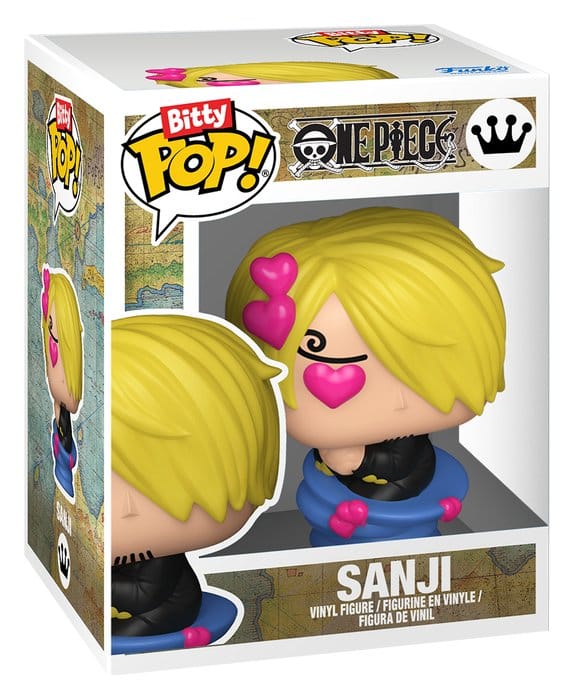 One Piece Bitty POP! Figurer 2-Pack Zoro & Sanji 2 cm