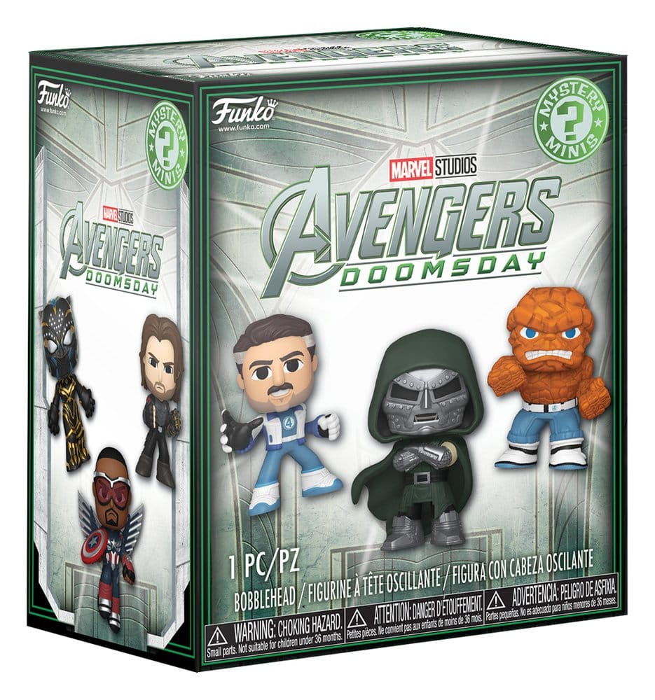 Avengers: Doomsday Mystery Mini Figures 5 cm Display (12)