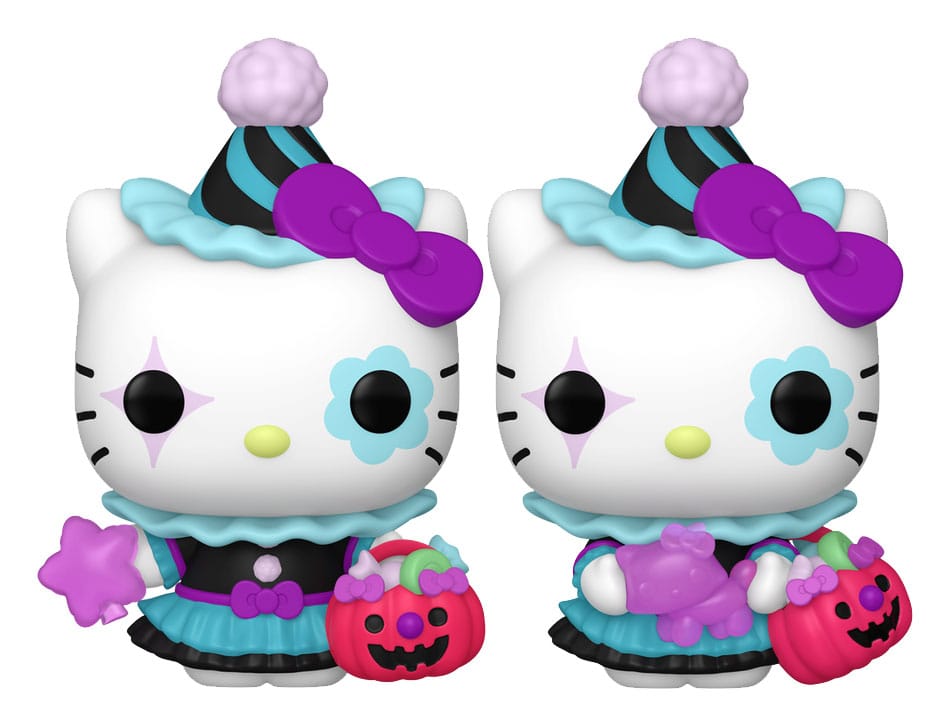 Sanrio POP! Animationsfigurer: Hello Kitty - HK Spooky med Chase, 9 cm Sortiment (6)