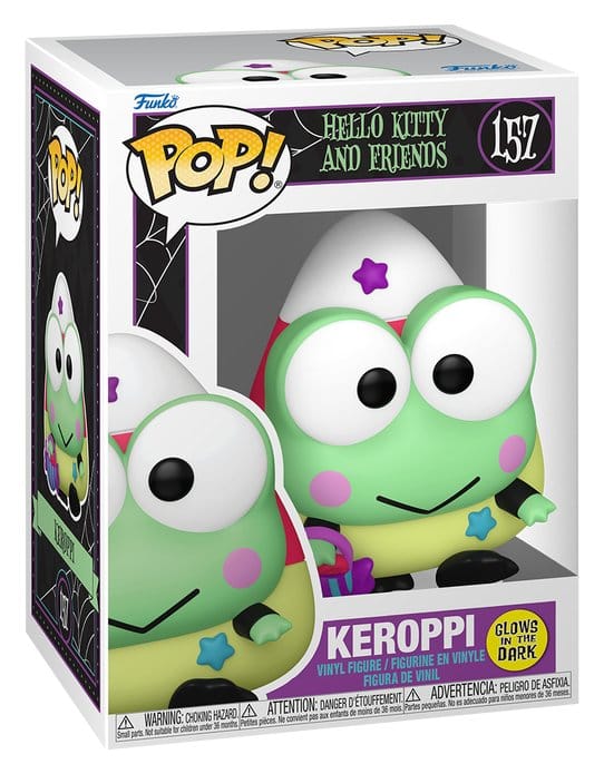 Sanrio POP! Figur: Hello Kitty - Keroppi Spooky, 9 cm