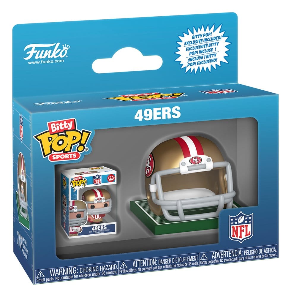NFL Bitty POP! Helmets Figurer NFC Series 1 Assortment (12)