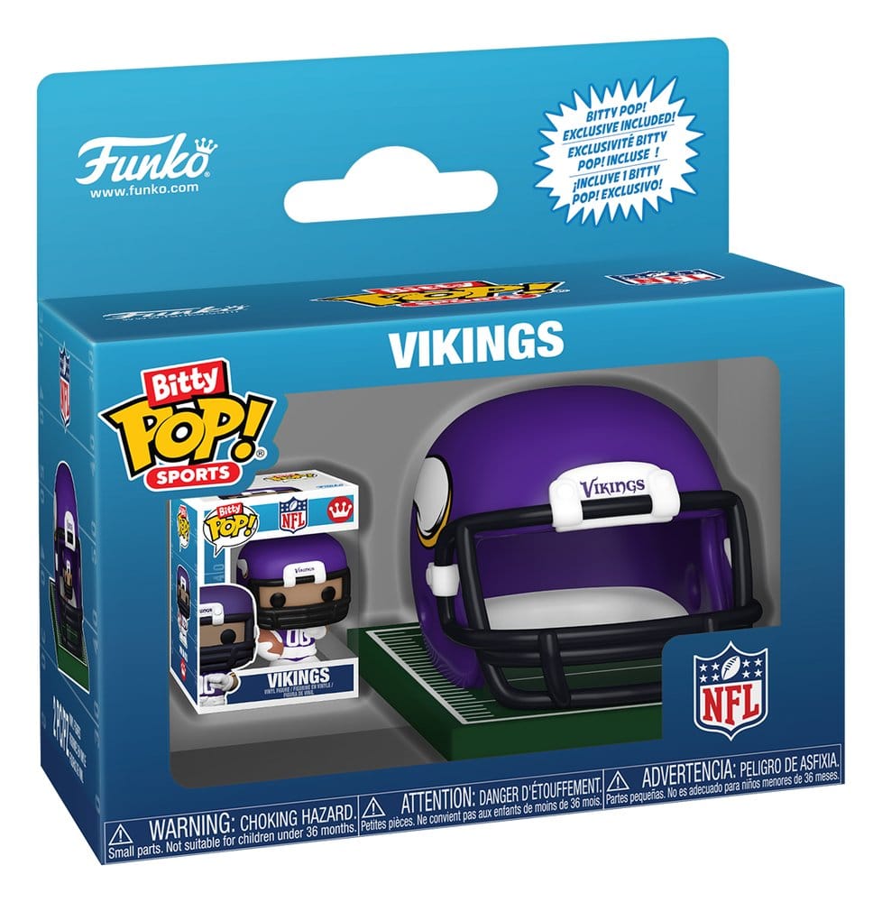 NFL Bitty POP! Hjälmar Figurer NFC Serie 1 Blandning (12)