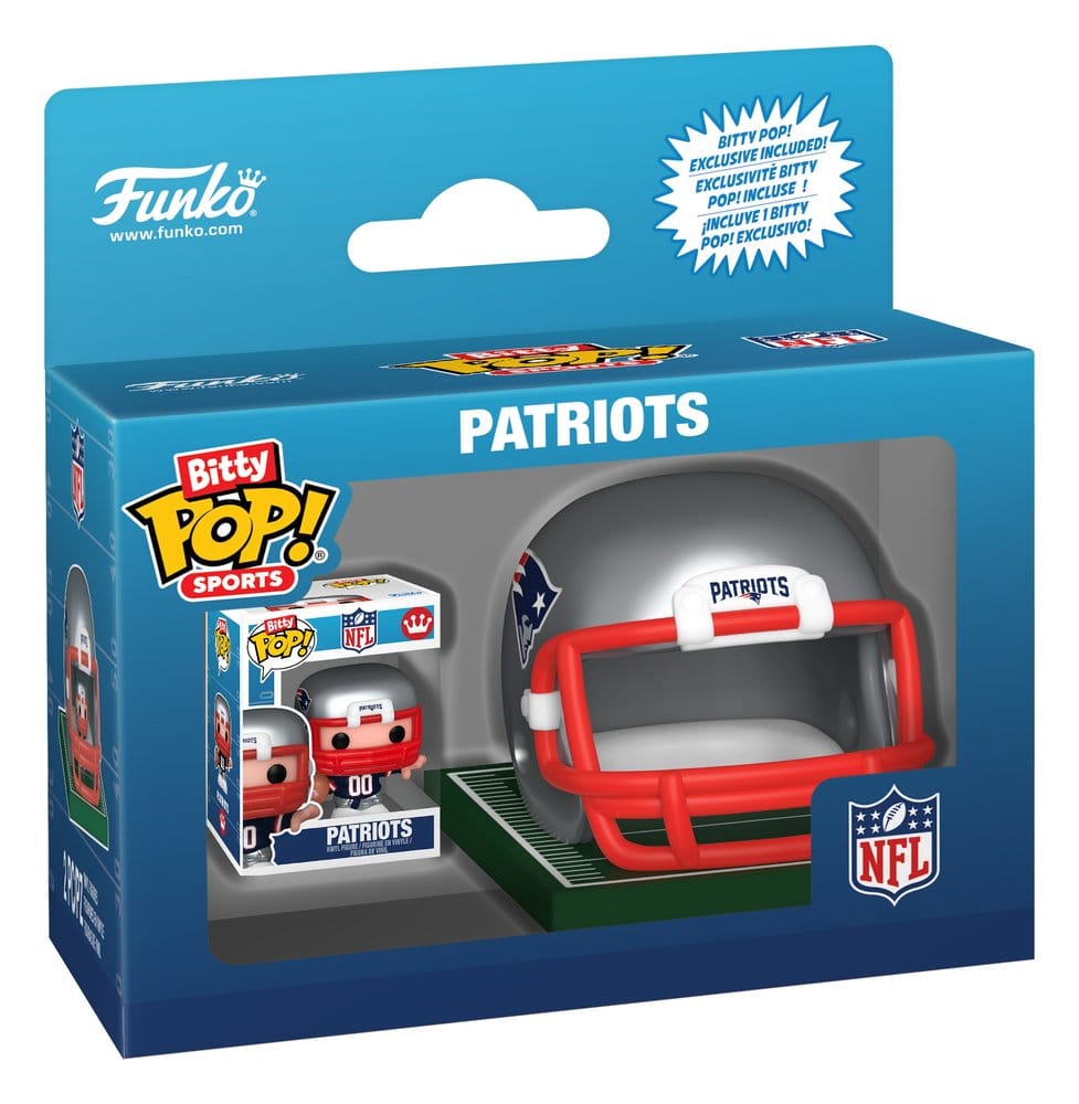 NFL Bitty POP! Hjälmar Figurer AFC Serie 1 Sortiment (12)