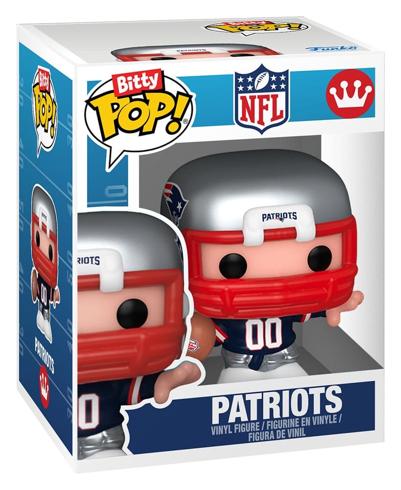 NFL Bitty POP! Hjälmar Figurer AFC Serie 1 Sortiment (12)