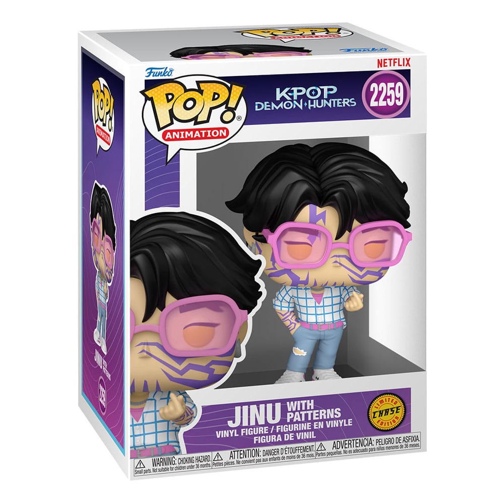 KPop Demon Hunters POP! Animation Figurer Jinu med Chase 9 cm Assortiment (6) Funko