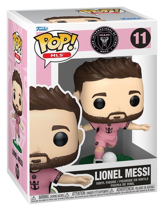 EFL POP! MLS Figur Inter Miami CF - Lionel Messi (Pink) 9 cm