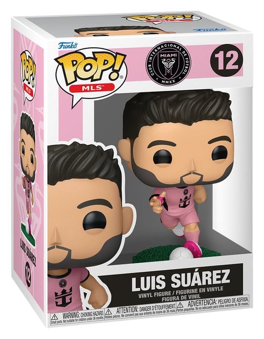 EFL POP! MLS Figur Inter Miami CF - Luis Suarez (Pink) 9 cm