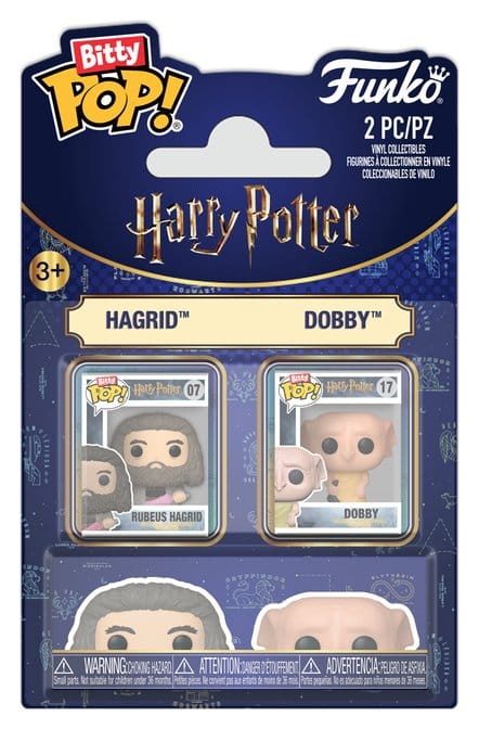 Harry Potter Bitty POP! Figur 2-Pack Hagrid & Dobby 2 cm