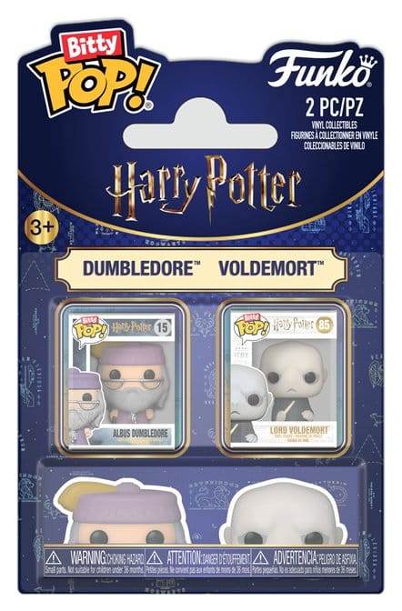 Harry Potter Bitty POP! Figur 2-Pack Dumbledore/Voldemort 2 cm