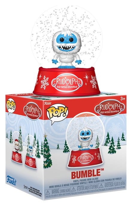 Rudolph the Red-Nosed Reindeer Mystery Minis Snow Globes 12-pack 5 cm Blind Box Display