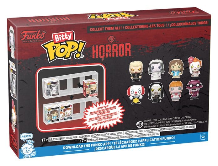 IT Bitty POP! Vinyl Figure 4-Pack Pennywise 2,5 cm