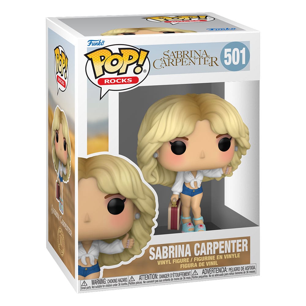Sabrina Carpenter POP! Rocks Figur Manchild 9 cm Funko