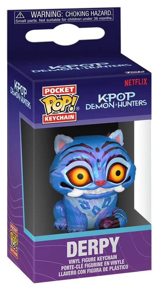 KPop Demon Hunters POP! Vinyl Nyckelrings 4 cm Derpy Display (12)
