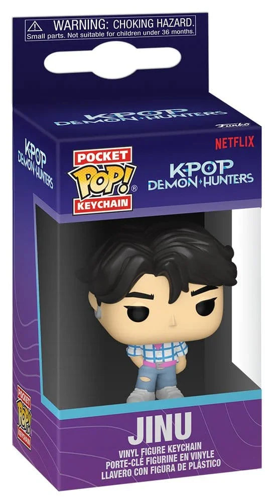 KPop Demon Hunters POP! Vinyl Nyckelrings 4 cm Jinu Display (12)