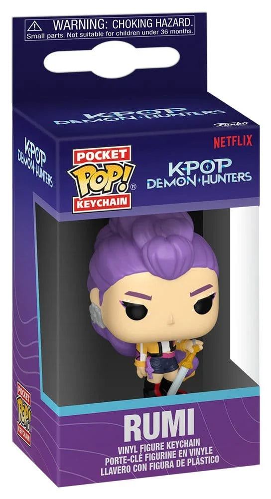 KPop Demon Hunters POP! Vinyl Nyckelrings 4 cm Rumi Display (12)