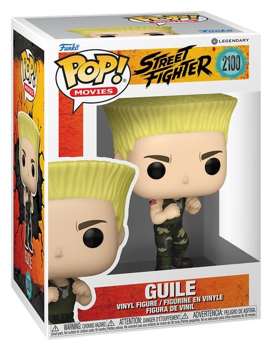 Street Fighter (2026) POP! Movies Vinyl Figure Guile 9 cm