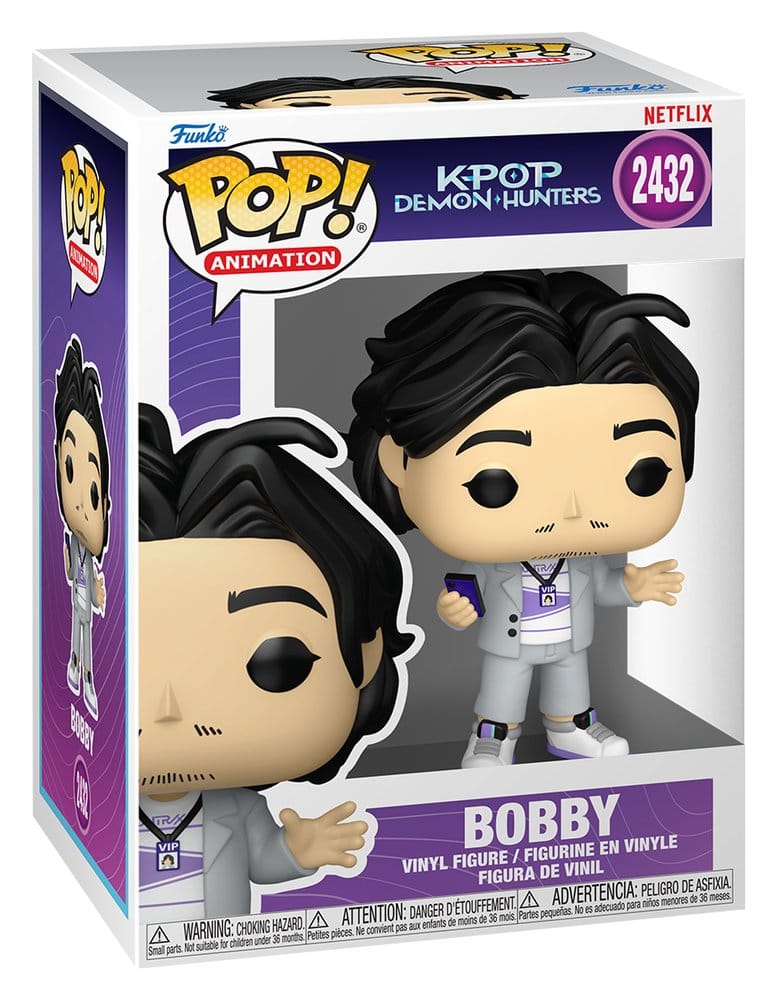 KPop Demon Hunters POP! Animation Figur Bobby 9 cm