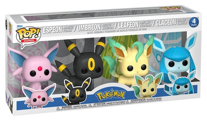 Pokemon POP! Vinyl Figure 4-Pack Eeveelutions #2 Black Friday Bundle 9 cm