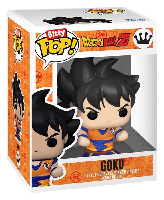 Dragon Ball Z Bitty POP! & Accessory Vinyl Figure 2-Pack Goku w/KCHN 2 cm