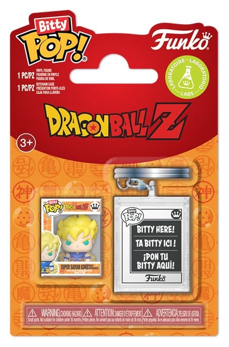 Dragon Ball Z Bitty POP! & Accessory Vinyl Figure 2-Pack Vegeta w/KCHN 2 cm