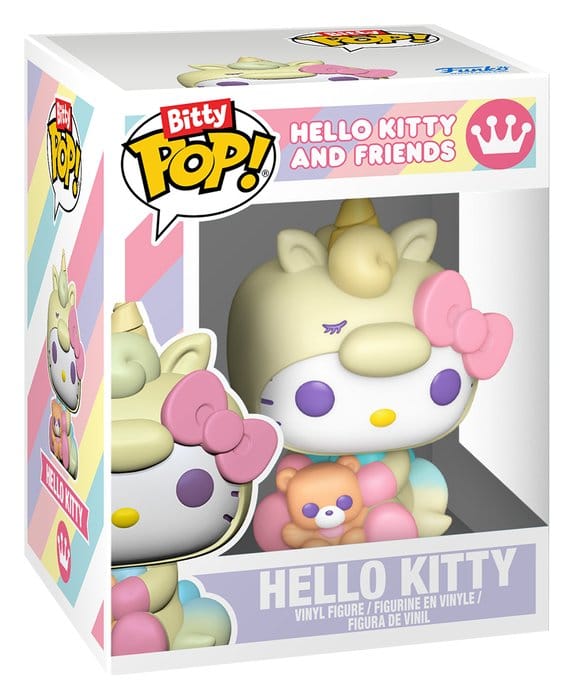 Sanrio Bitty POP! & Accessory Vinyl Figure 2-Pack Hello Kitty w/KCHN 2 cm
