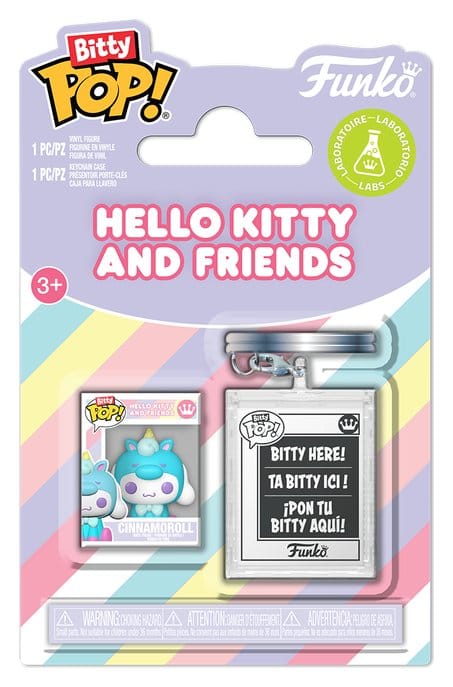 Sanrio Bitty POP! & Accessory Vinyl Figure 2-Pack Cinnamoroll w/KCHN 2 cm