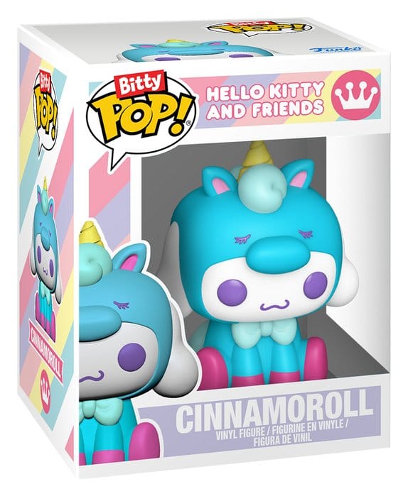 Sanrio Bitty POP! & Accessory Vinyl Figure 2-Pack Cinnamoroll w/KCHN 2 cm