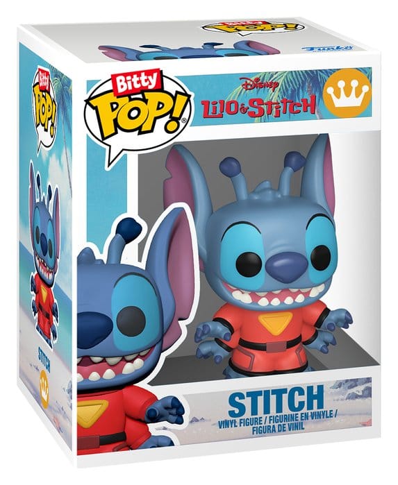 Lilo & Stitch Bitty POP! & Accessory Vinyl Figure 2-Pack 626 Stitch w/KCHN 2 cm