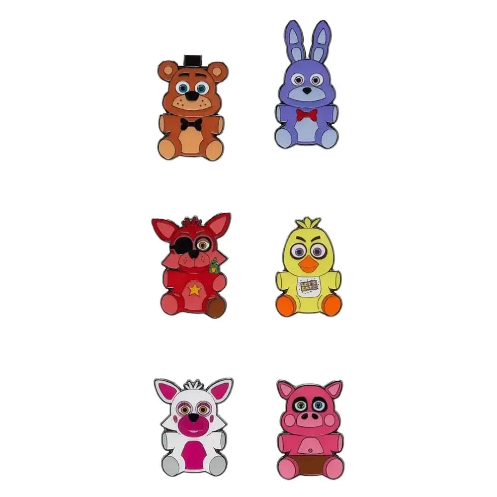 Five Nights at Freddy's Loungefly Emaljpins Blind Box Display (12) Funko