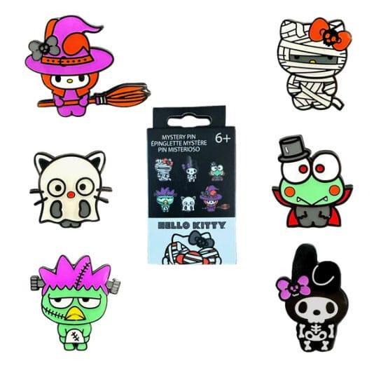 Hello Kitty av Loungefly Emalj Pins Blind Box Halloween Display (12) Funko