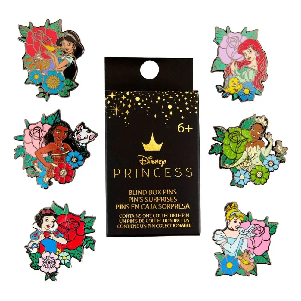 Disney Loungefly POP! Emalj Pins Prinsess Tatuering 3 cm Sortiment (12) Funko