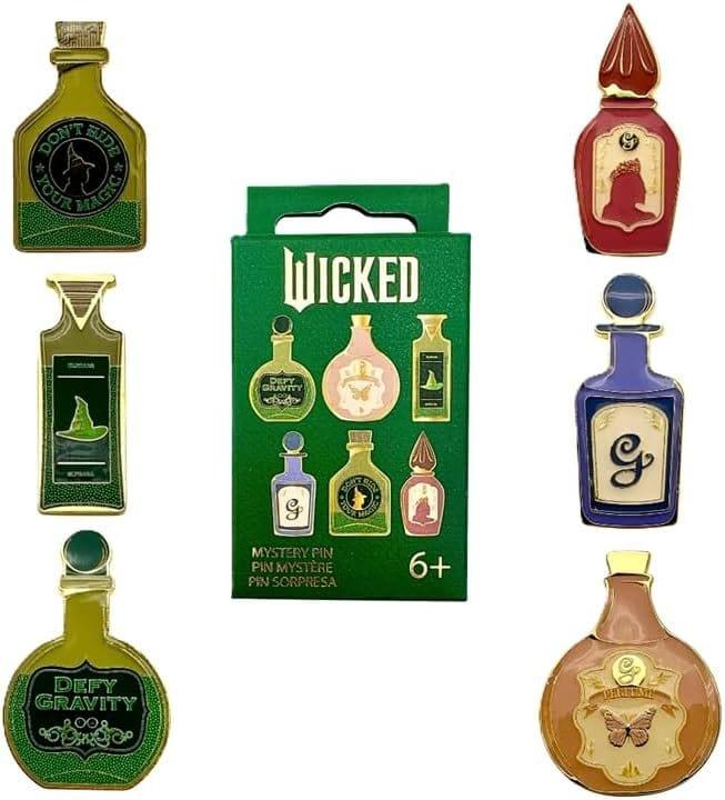 Wicked Emaljpins Potion Bottles Blind Display (18) Loungefly