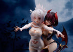 Ayakashi Triangle PVC Figur Matsuri Kazamaki & Suzu Kanade & Shirogane 25 cm Flare