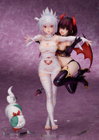 Ayakashi Triangle PVC Figur Matsuri Kazamaki & Suzu Kanade & Shirogane 25 cm Flare