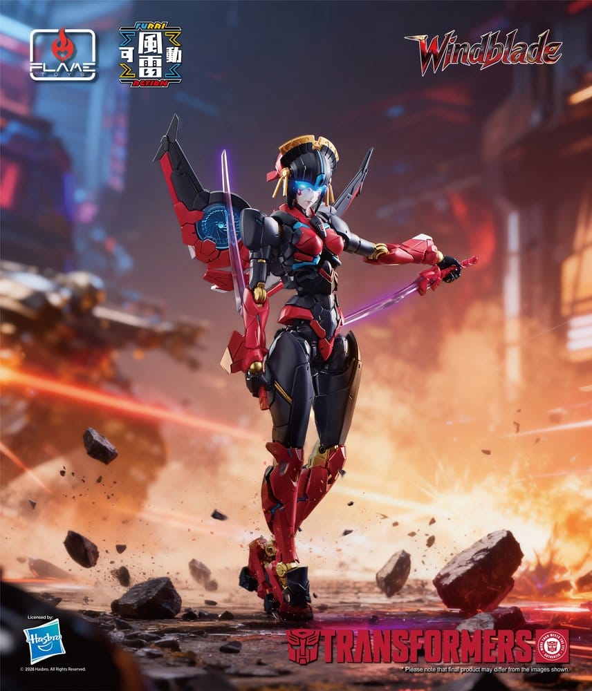 Transformers Furai Action Figur Windblade 16 cm