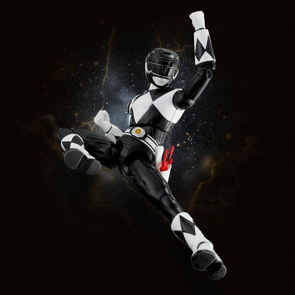 Power Rangers Furai Action Figur Svarta Rangers 13 cm