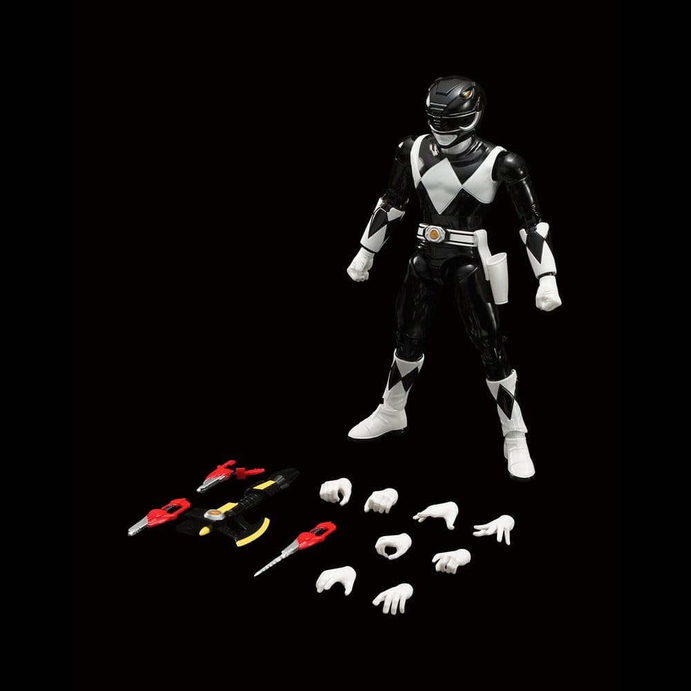 Power Rangers Furai Action Figur Svarta Rangers 13 cm