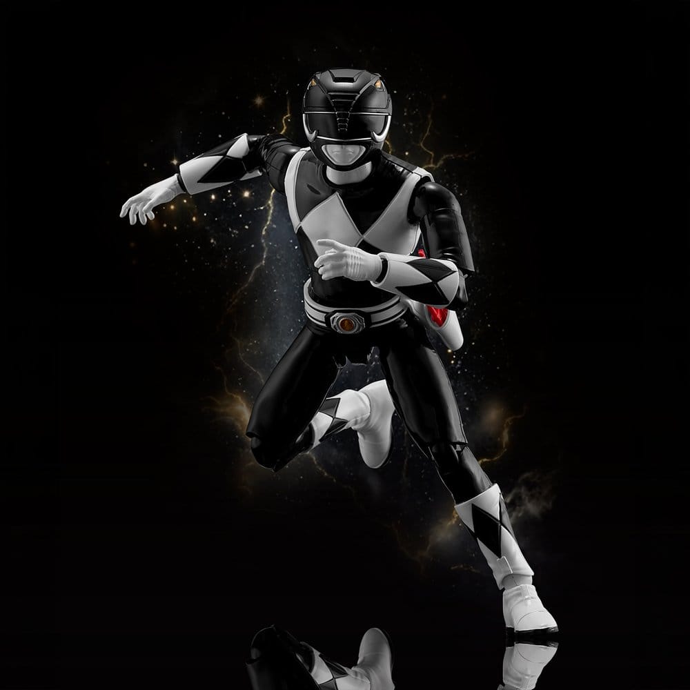 Power Rangers Furai Action Figur Svarta Rangers 13 cm