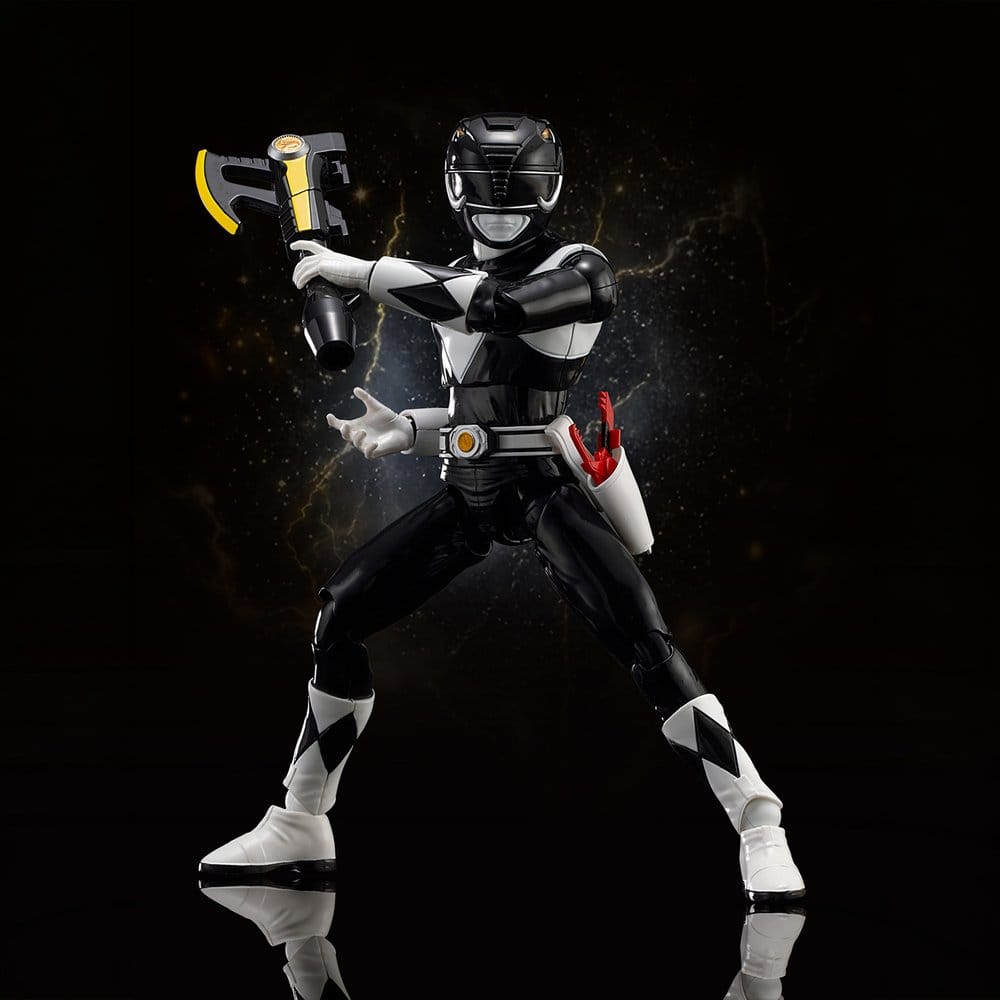 Power Rangers Furai Action Figur Svarta Rangers 13 cm