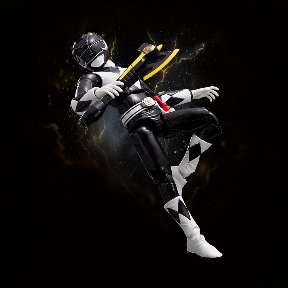Power Rangers Furai Action Figur Svarta Rangers 13 cm