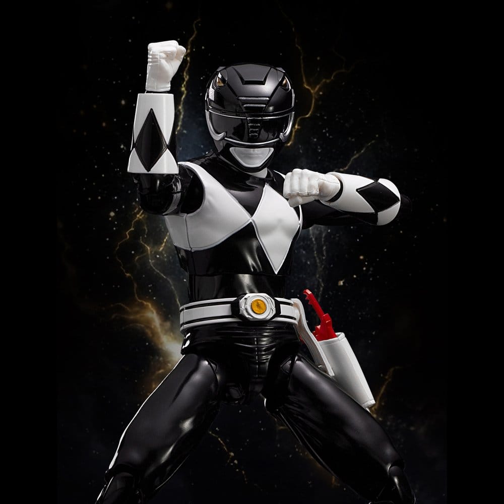 Power Rangers Furai Action Figur Svarta Rangers 13 cm