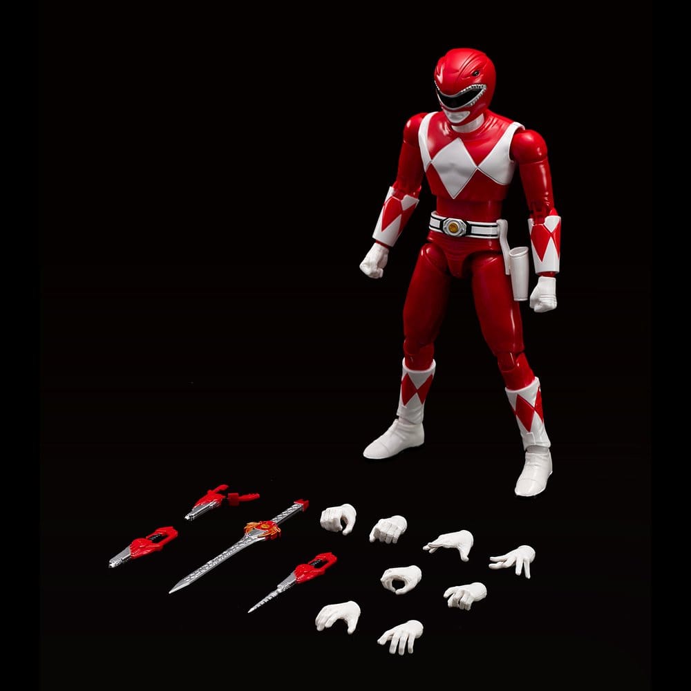 Power Rangers Furai Actionfigur Röd Ranger 13 cm