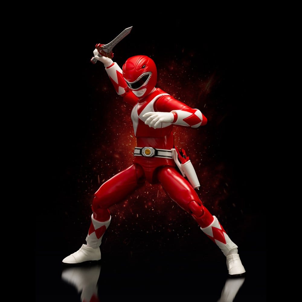 Power Rangers Furai Actionfigur Röd Ranger 13 cm