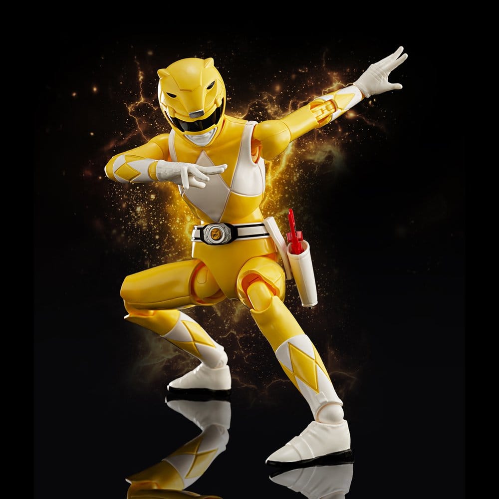 Power Rangers Furai Action Figur Gul Ranger 13 cm